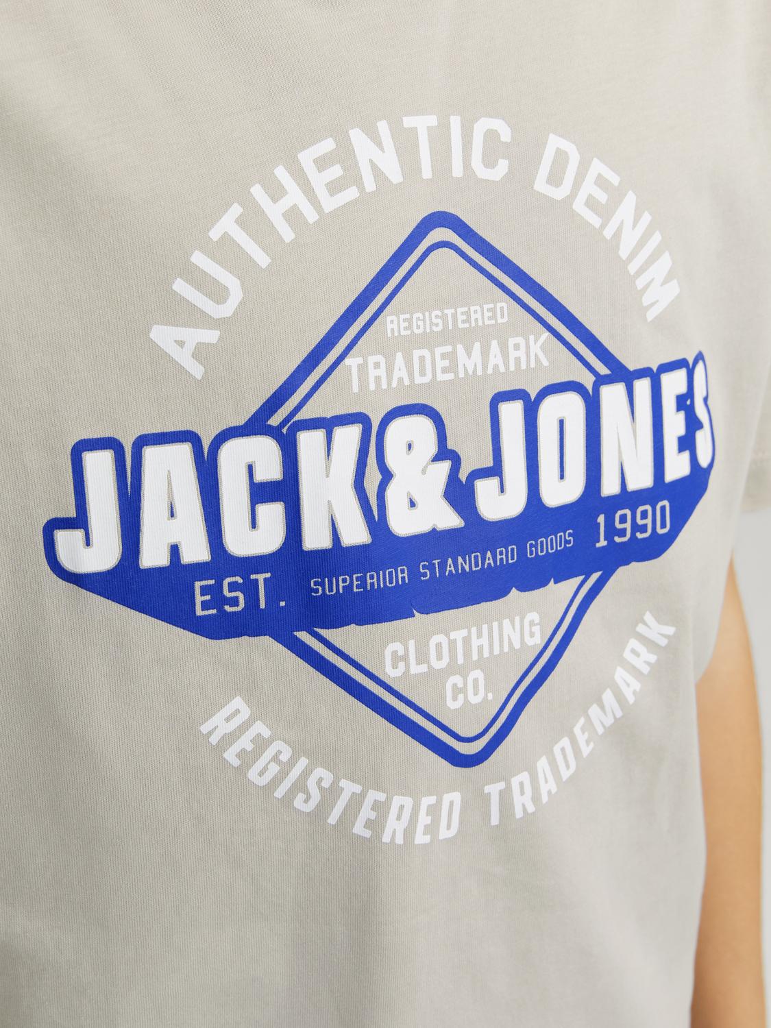 T-shirt JJELOGO Jack&Jones Moonbeam 1