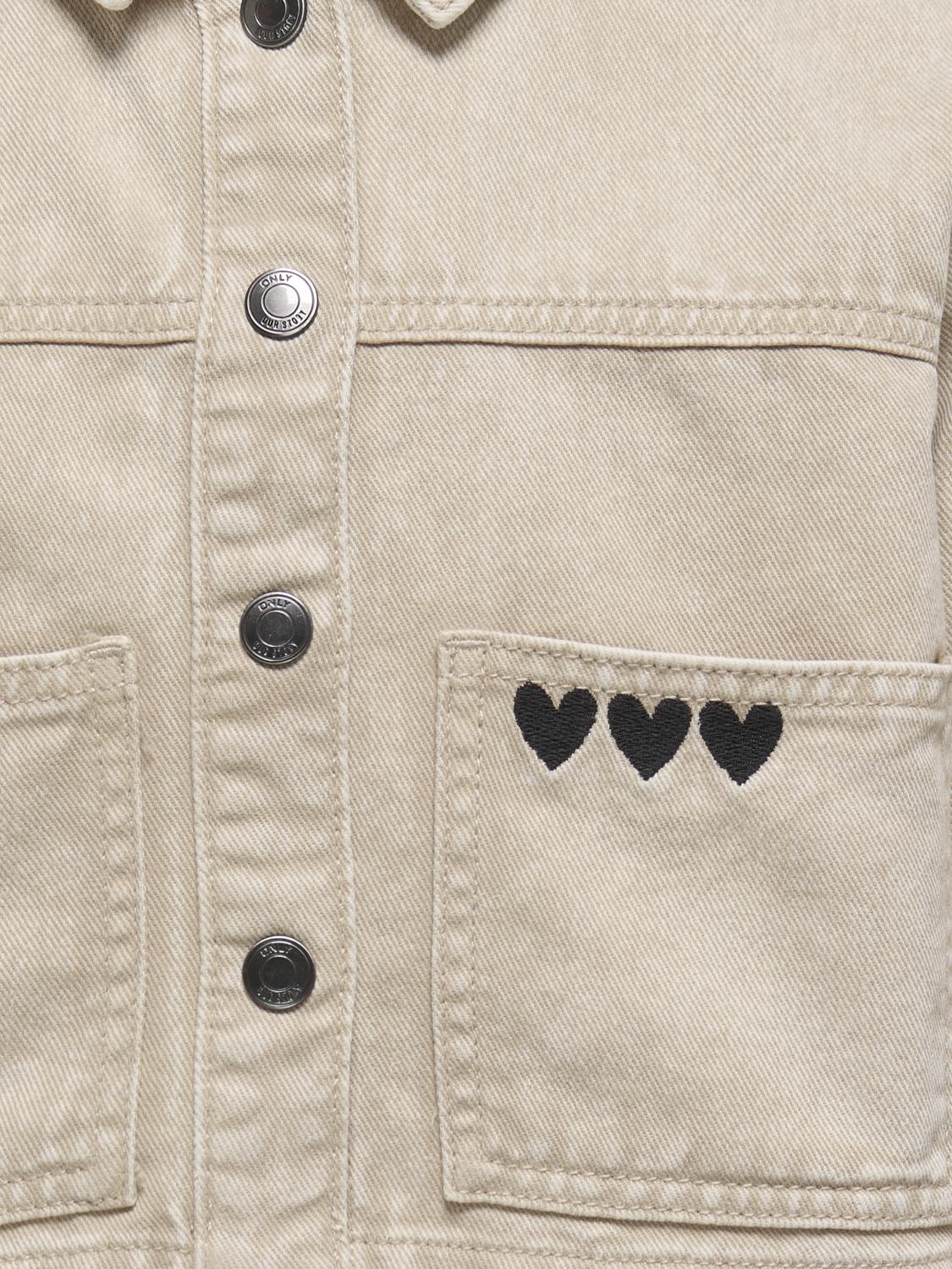 Casaco KOGSOPHIE OnlyKids Feather Gray 0