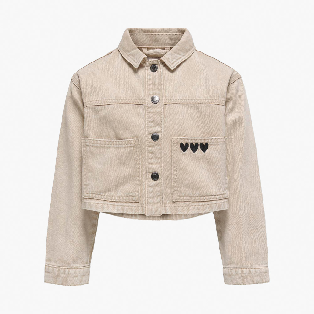 Casaco KOGSOPHIE OnlyKids Feather Gray 2