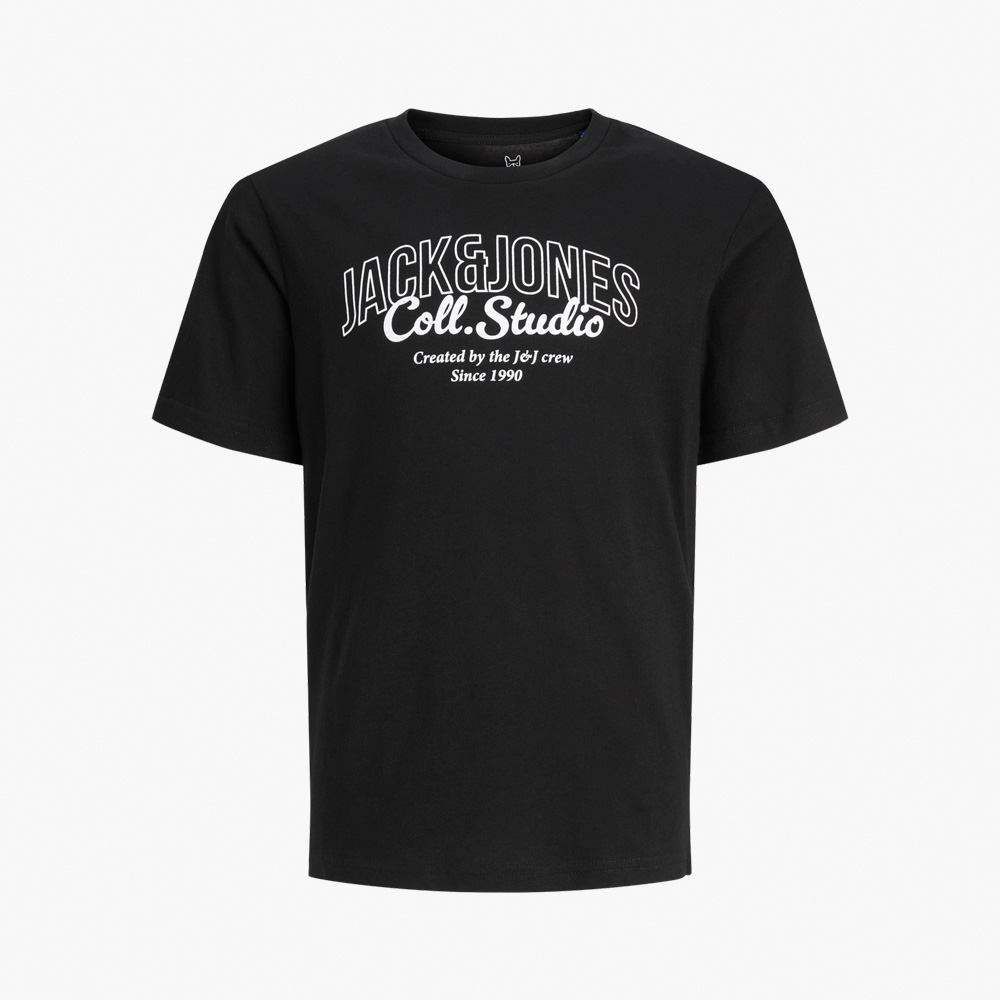 T-shirt JJMAKOTO Jack&Jones Júnior Black 0