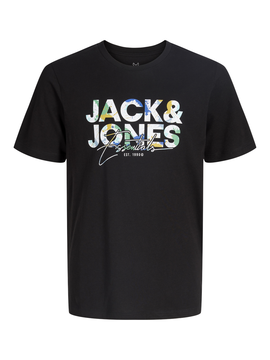T-shirt JJGEPLAS Jack&Jones Júnior Black 6