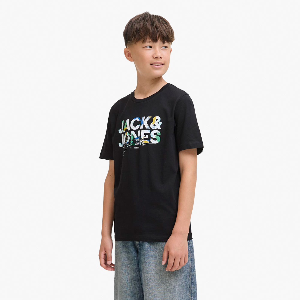 T-shirt JJGEPLAS Jack&Jones Júnior Black 0