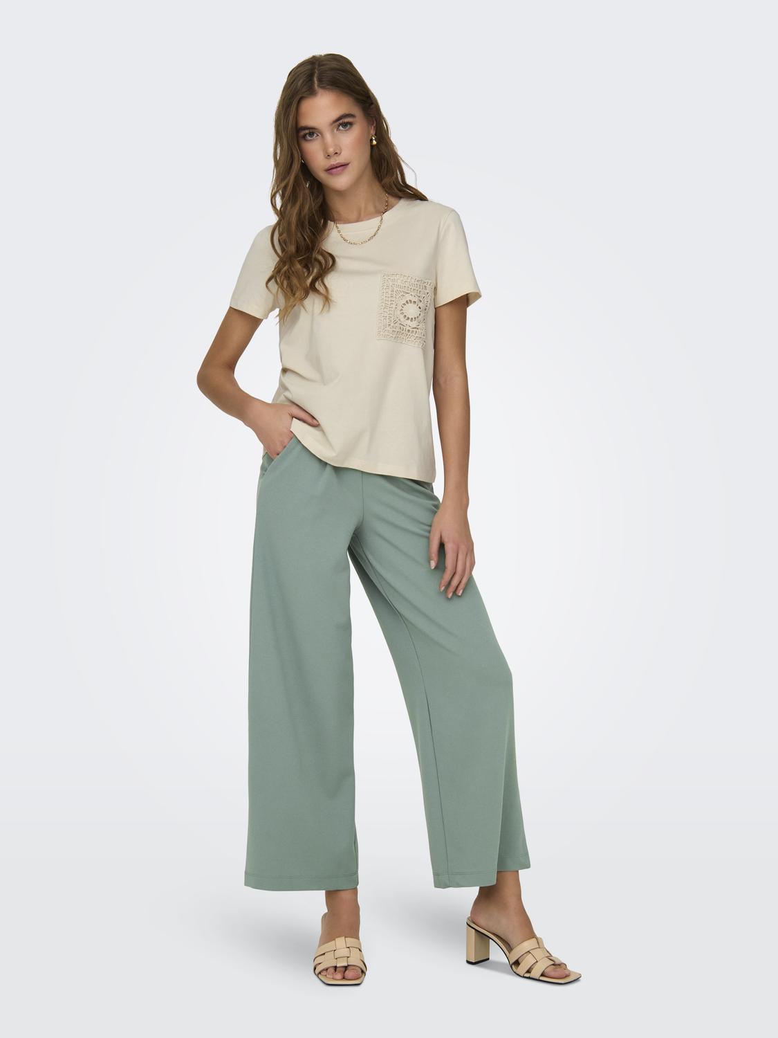 T-shirt JDYSELMA JDY Chateau Gray 3