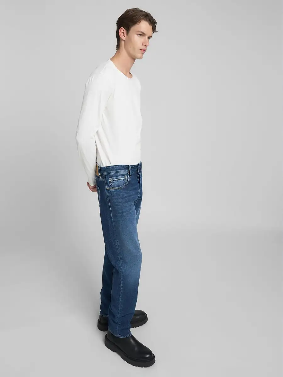 Jeans GROVER STRAIGHT Replay Dark Blue 5