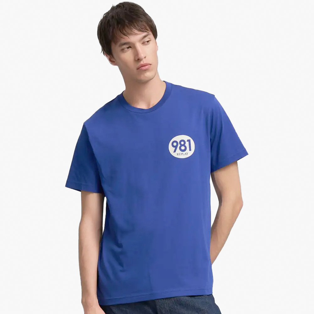 T-shirt M3201 Replay Electric Blue 0