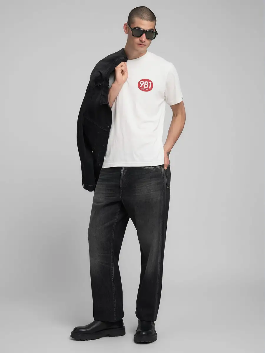 T-shirt M3201 Replay Natural White 6