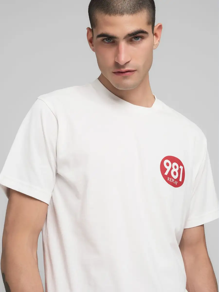 T-shirt M3201 Replay Natural White 2