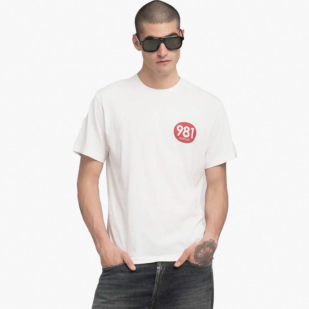 T-shirt M3201 Replay Natural White 0