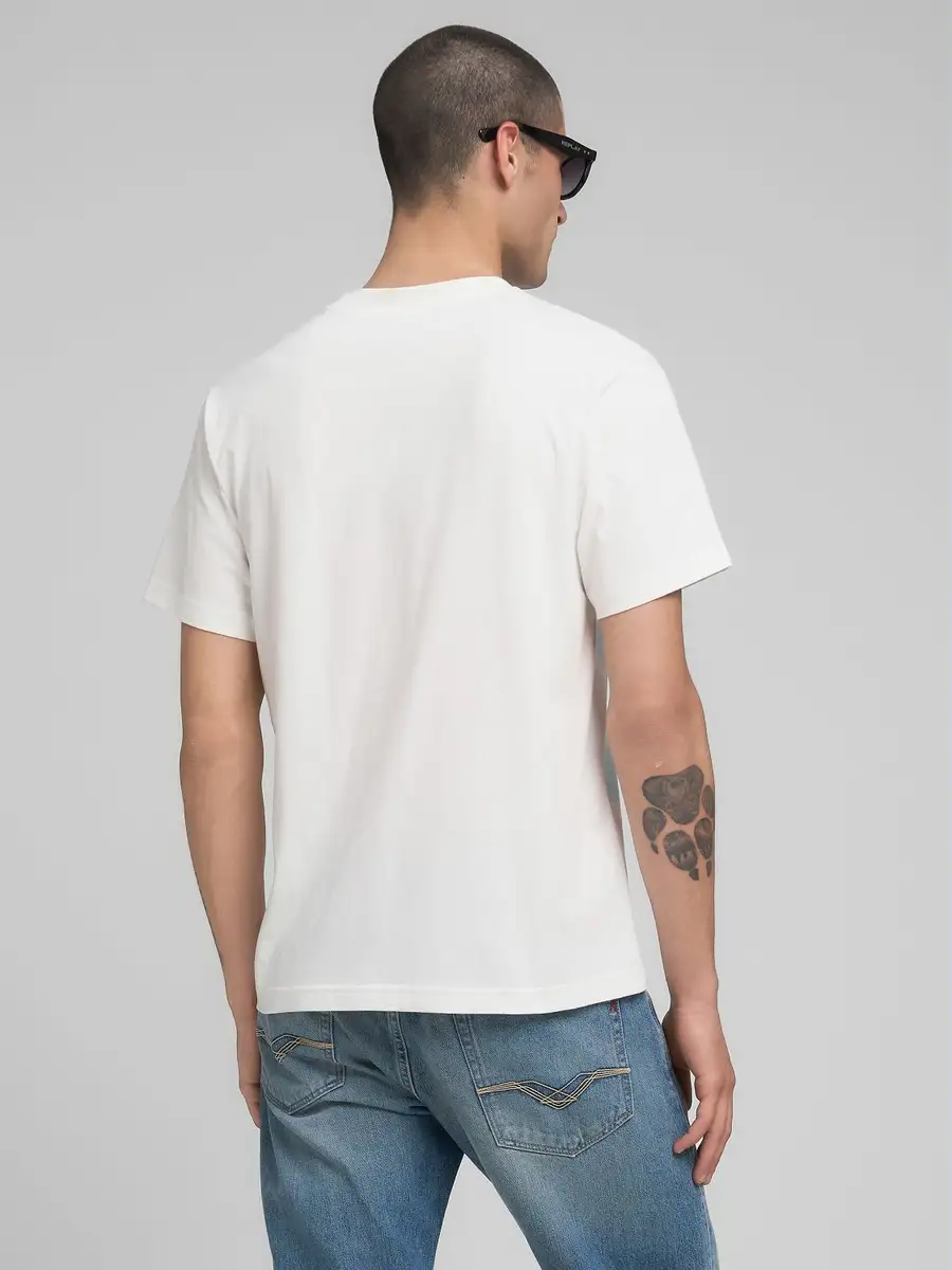 T-shirt M3212 Replay Natural White 5