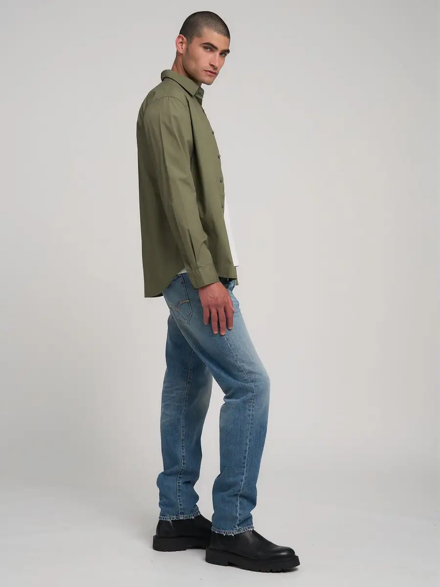 Camisa M4144 Replay Military Green 4