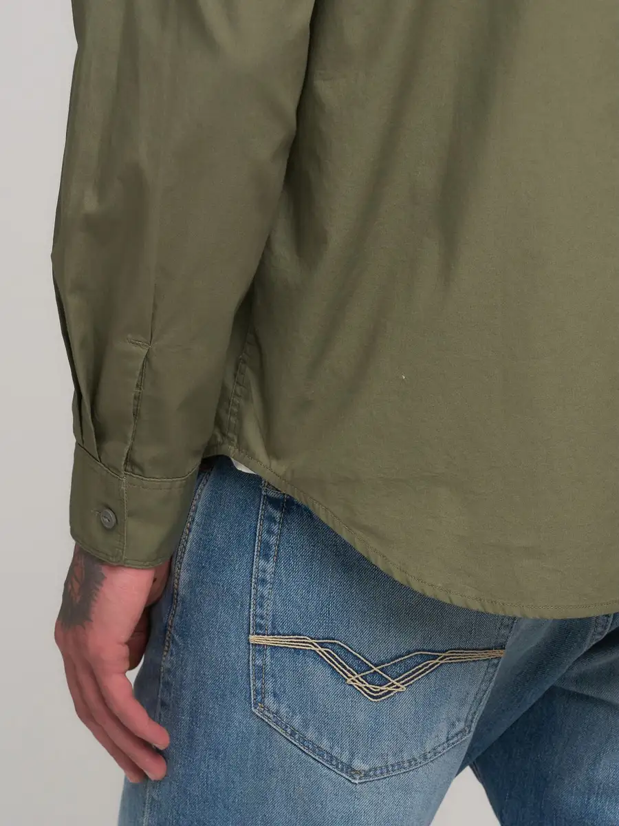 Camisa M4144 Replay Military Green 3