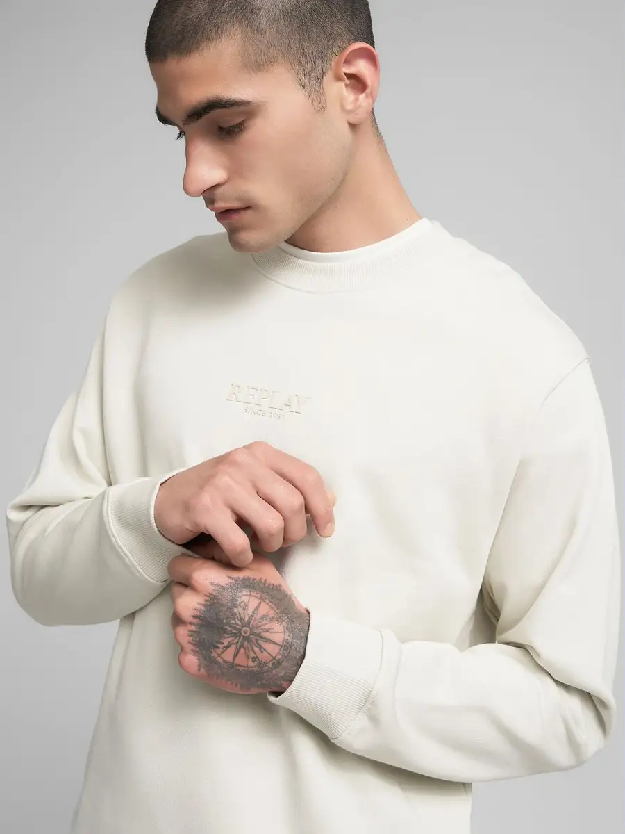 Sweatshirt M3187 Replay Cloud 2