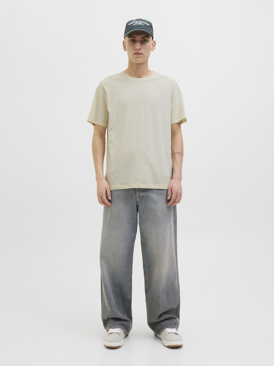 T-shirt JORSTUDIO Jack&Jones Antique White 4