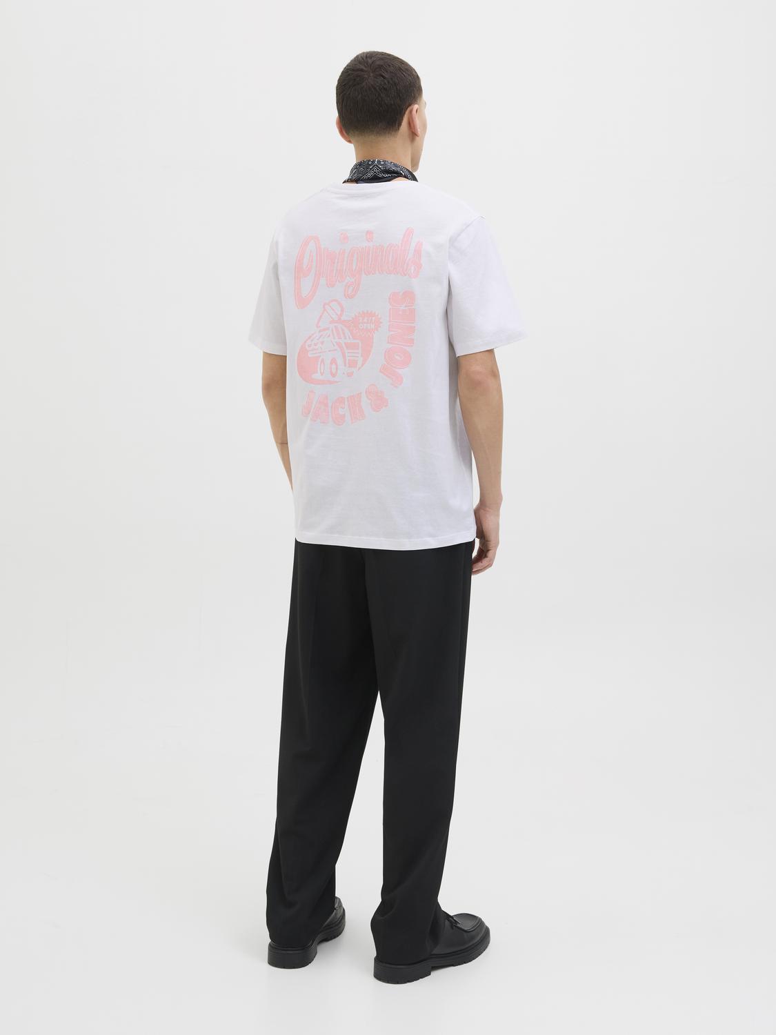 T-shirt JORSTUDIO Jack&Jones Bright White 5