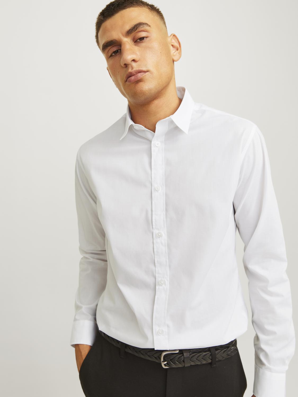 Camisa JREBGAVIN JackJones Rebel White 3