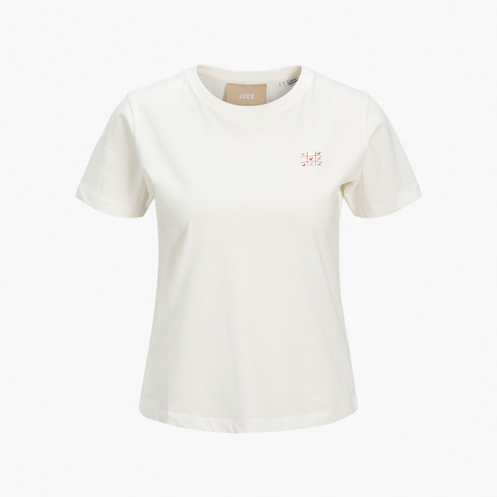 T-shirt JXCARLY JJXX Blanc de Blanc 0