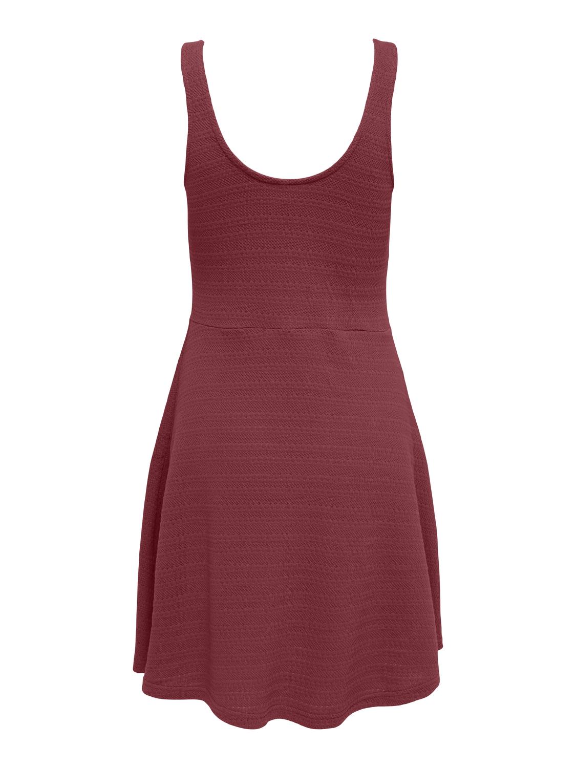 Vestido ONL30 ADALINE Only Ruby Wine 1