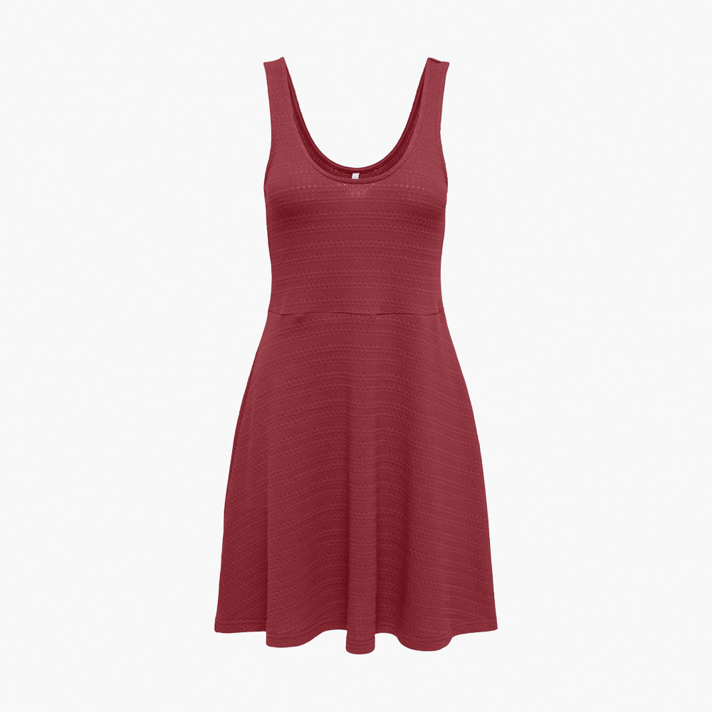 Vestido ONL30 ADALINE Only Ruby Wine 0