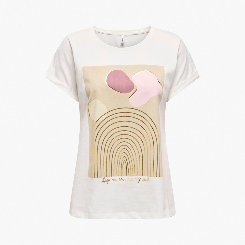 T-shirt ONL30 FELUCA Only Cloud Dancer 0