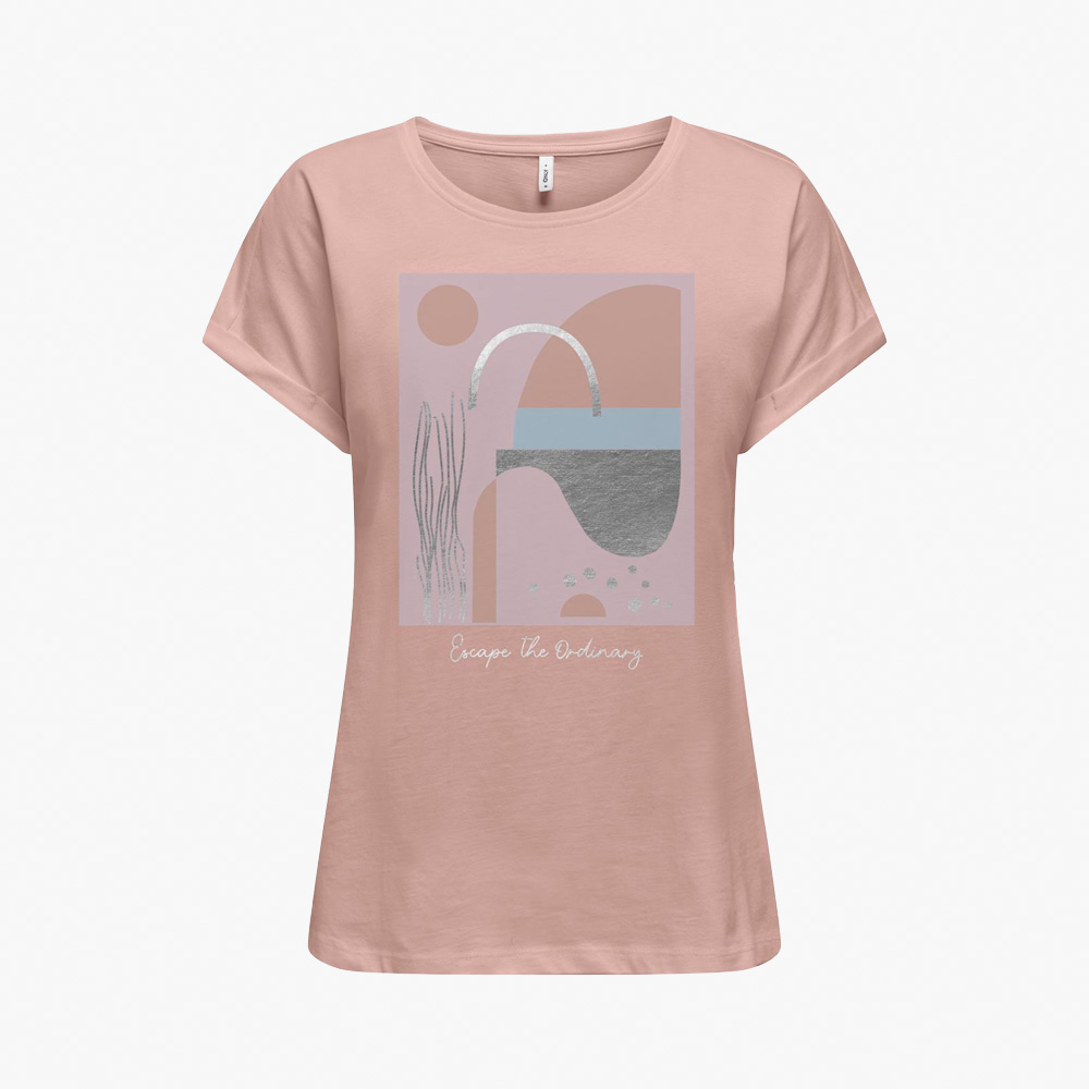 T-shirt ONL30 FELUCA Only Misty Rose 0