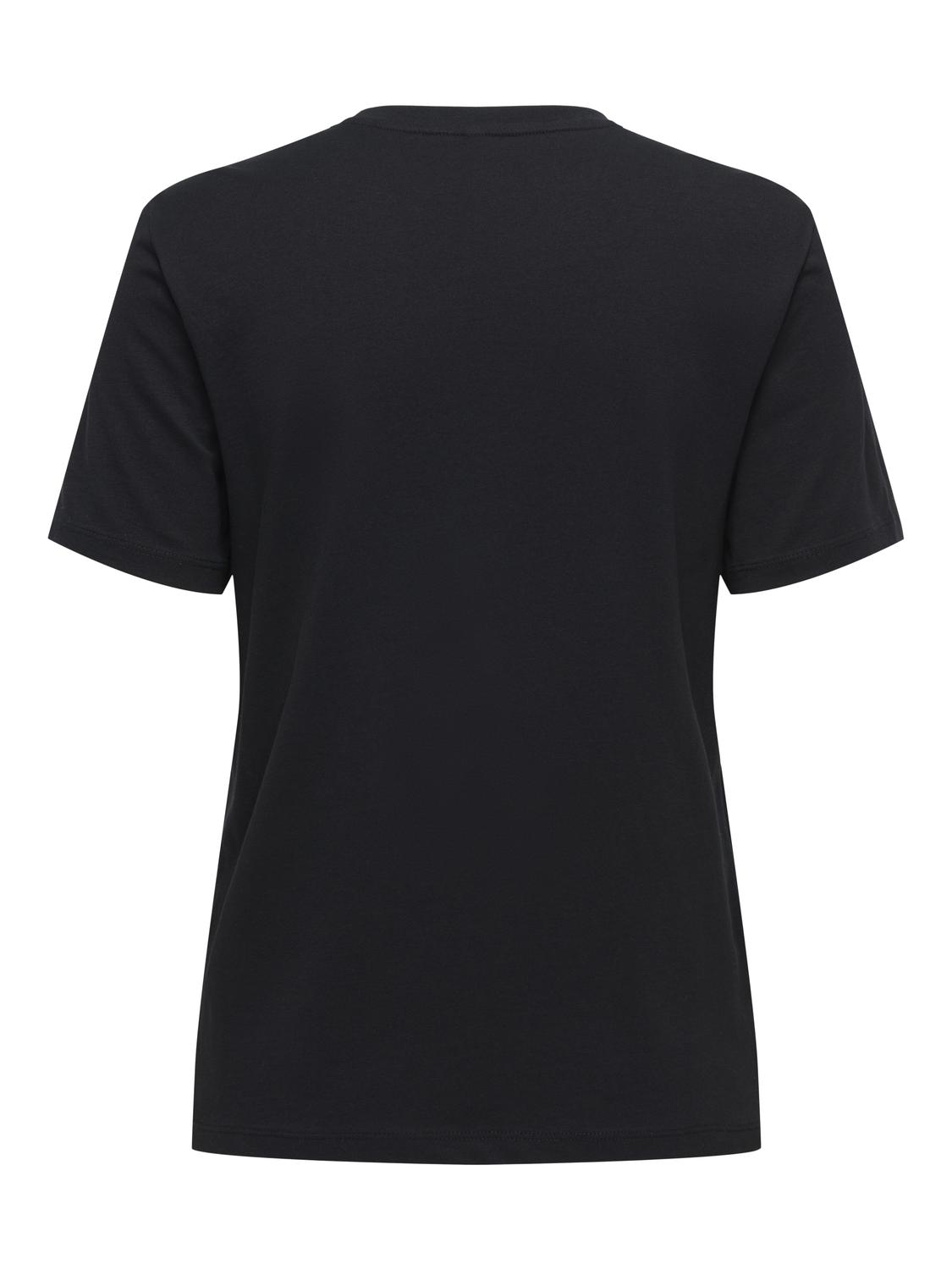 T-shirt ONLLENE Only Black 1