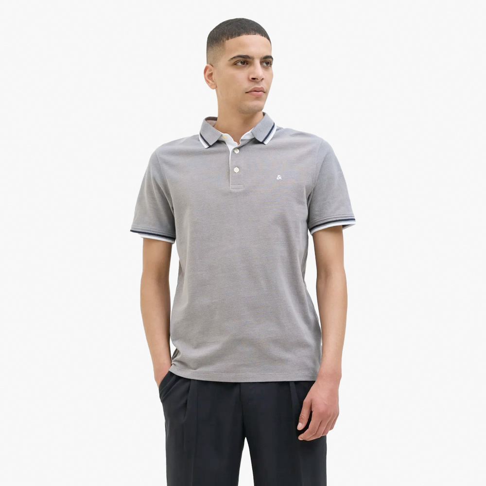 Polo JJEPAULOS JackJones Ultimate Grey 0