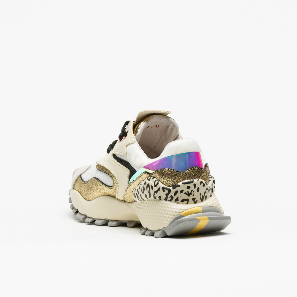 Sapatilha Exé 0129-1 Leather White 1