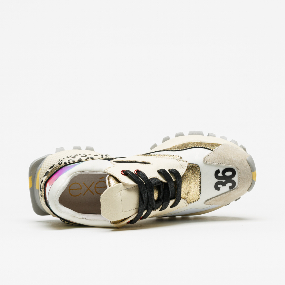 Sapatilha Exé 0129-1 Leather White 2