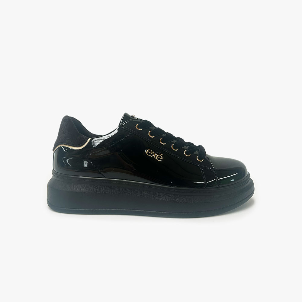 Sapatilha Exé 66-42EX58 Patent Black 0