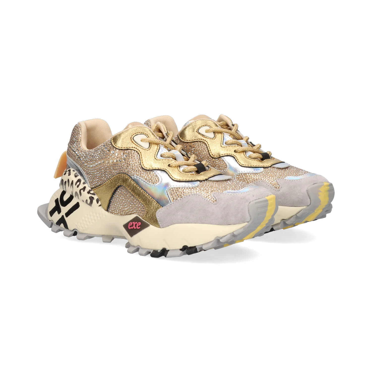 Sapatilha Exé 134-115 Grey/gold 1