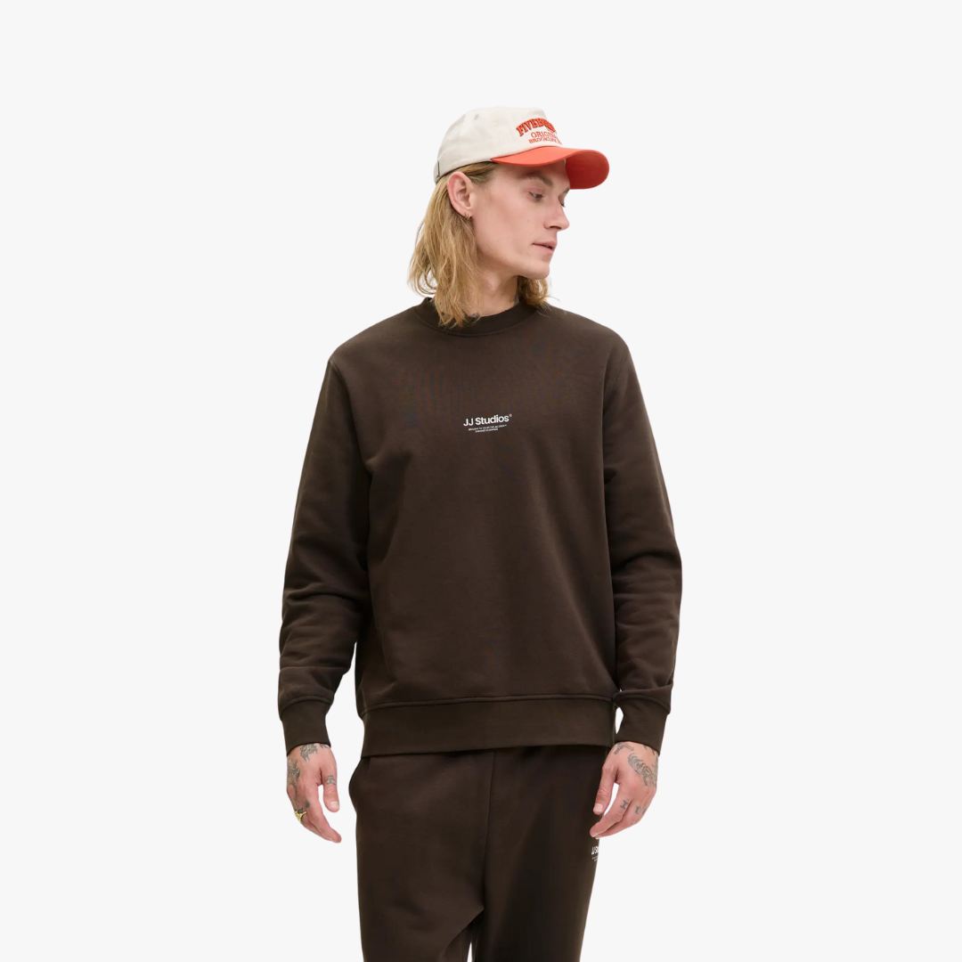 Sweat JJESOHO CREW NECK Castanha 0