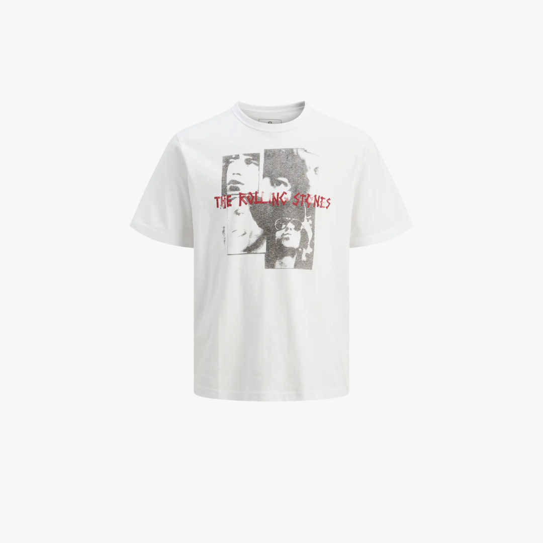 T-Shirt JPRBLUSTONES Branca 0