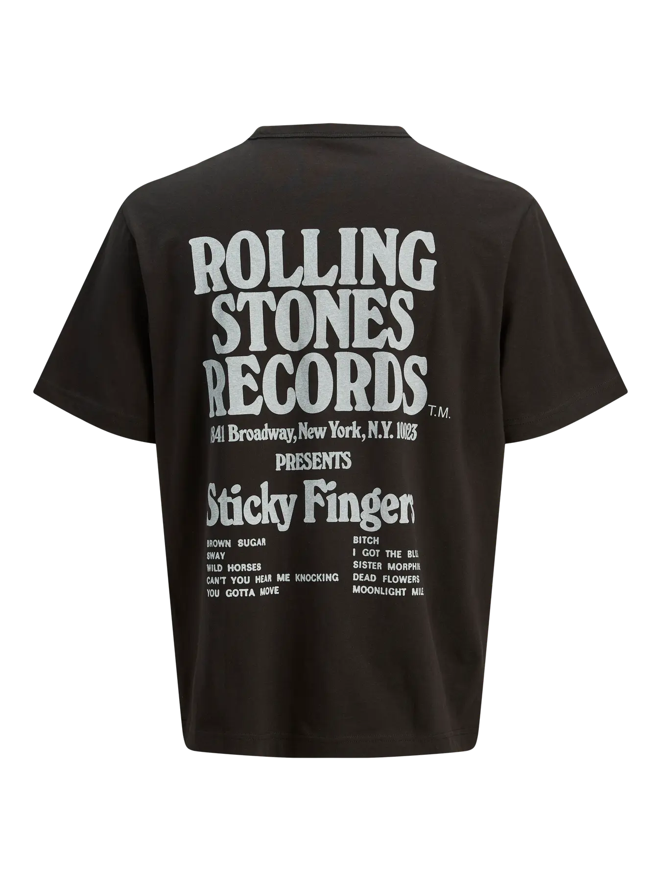 T-Shirt JPRBLUSTONES Preta 2