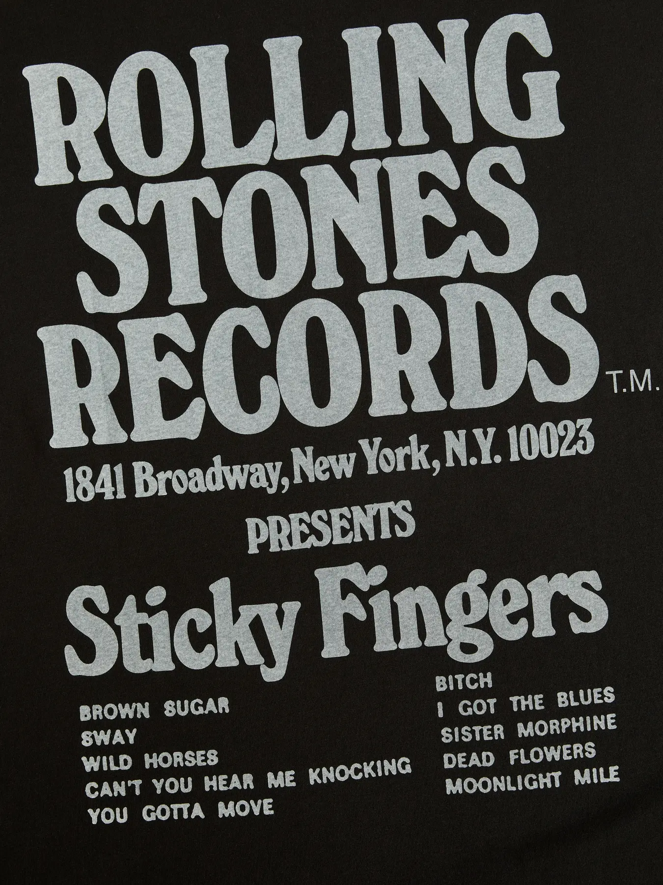 T-Shirt JPRBLUSTONES Preta 1