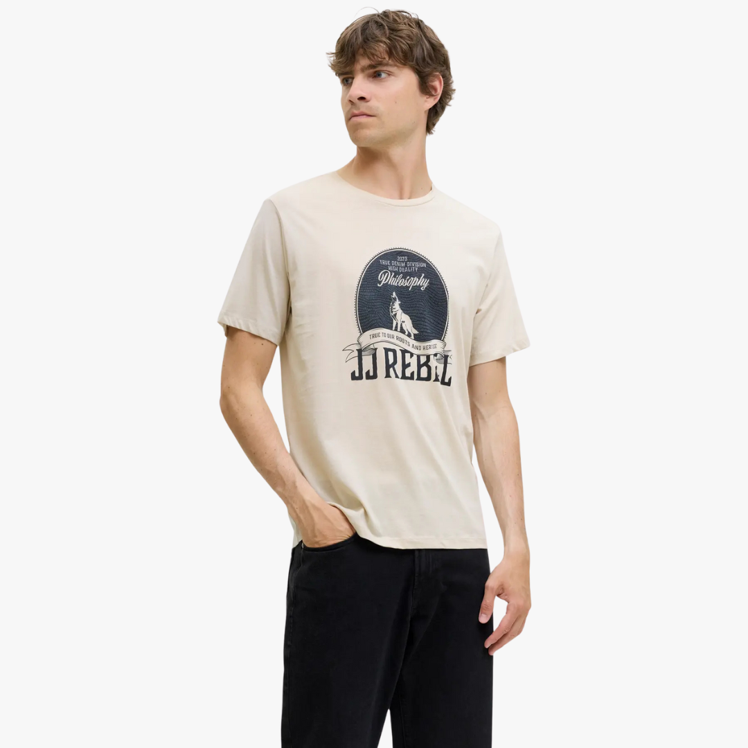 T-Shirt JREBLASSE Bege 3