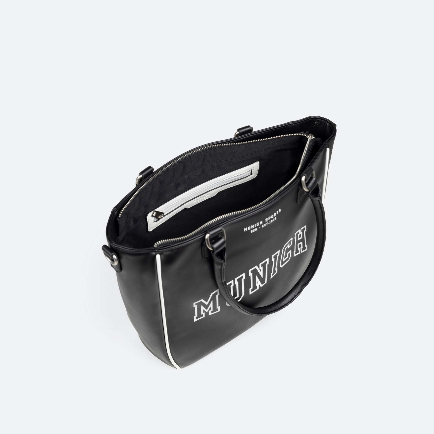 Mala Shopper Preto Munich 3