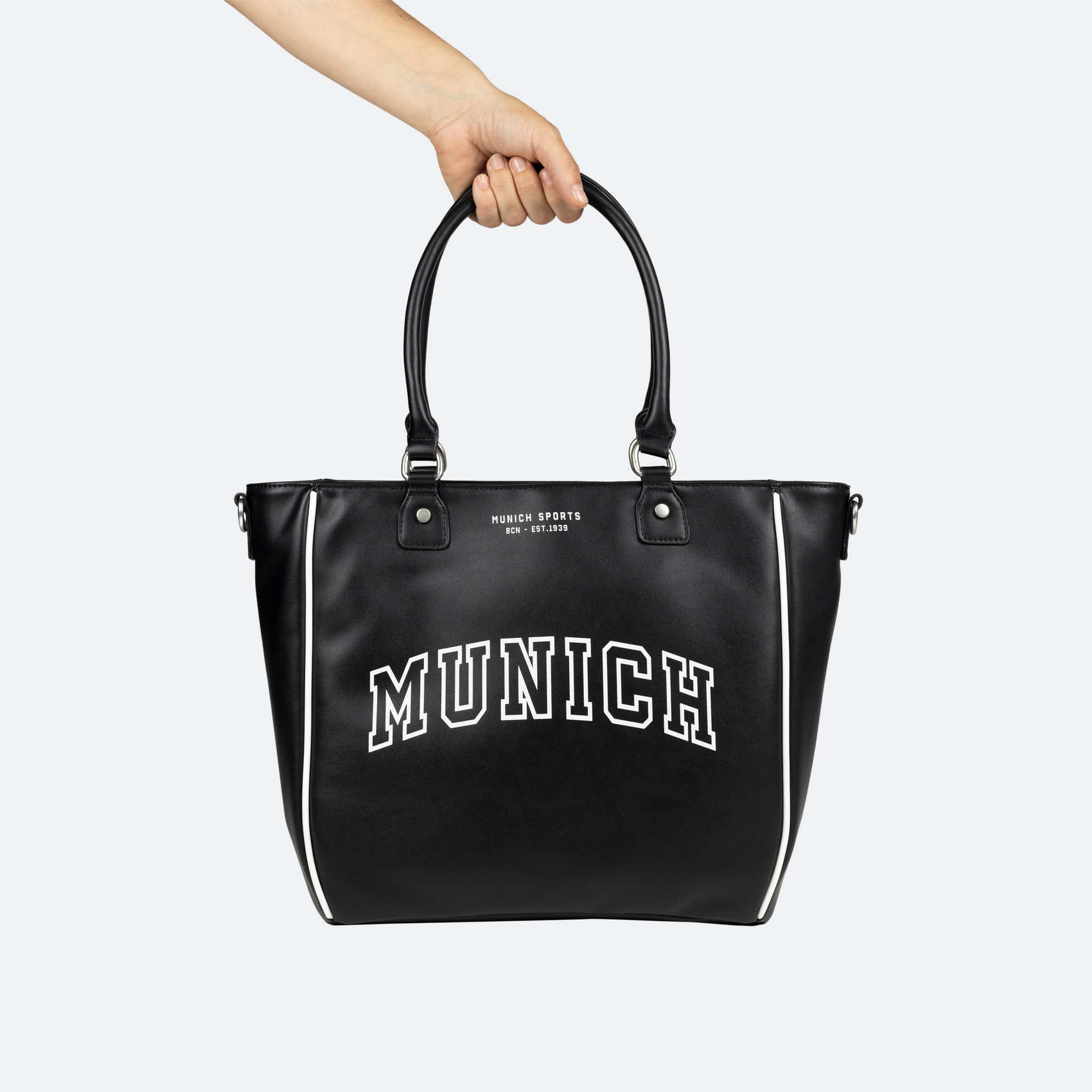 Mala Shopper Preto Munich 4