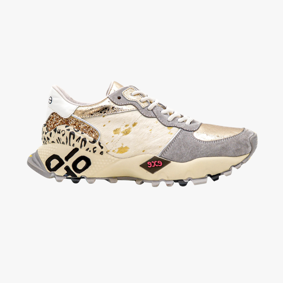 Sapatilhas Exé 134-35 Grey/Gold 0