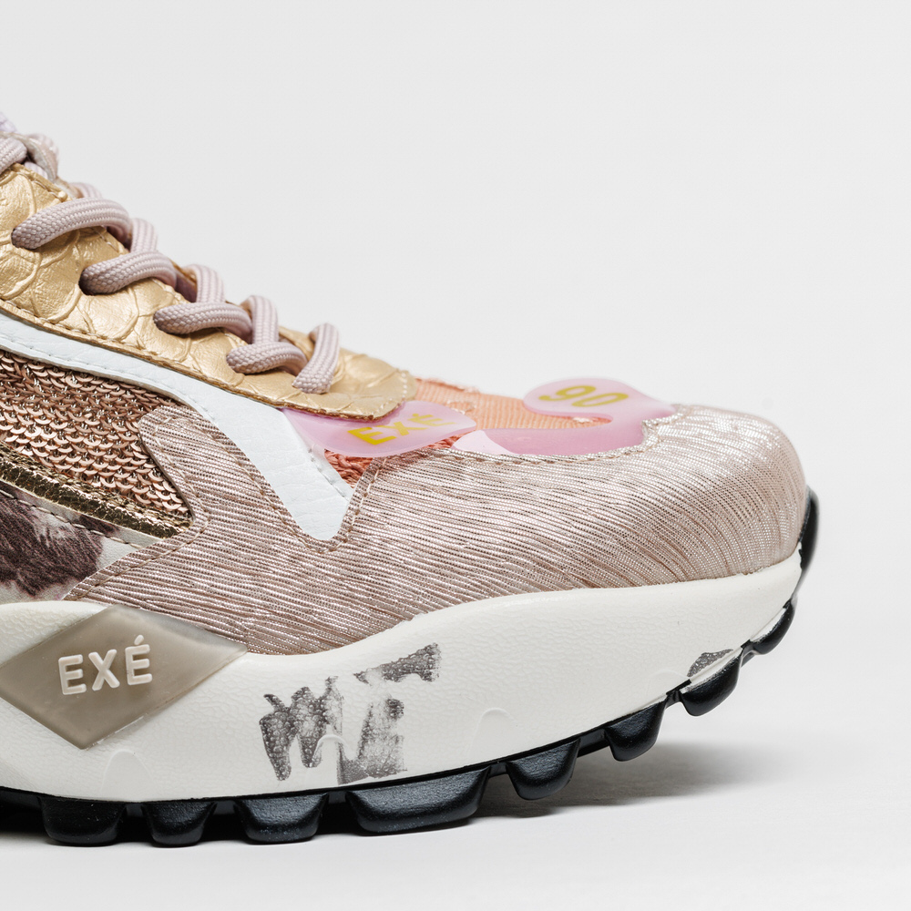 Sapatilhas Exé 190608-13 Beige/Pink 2