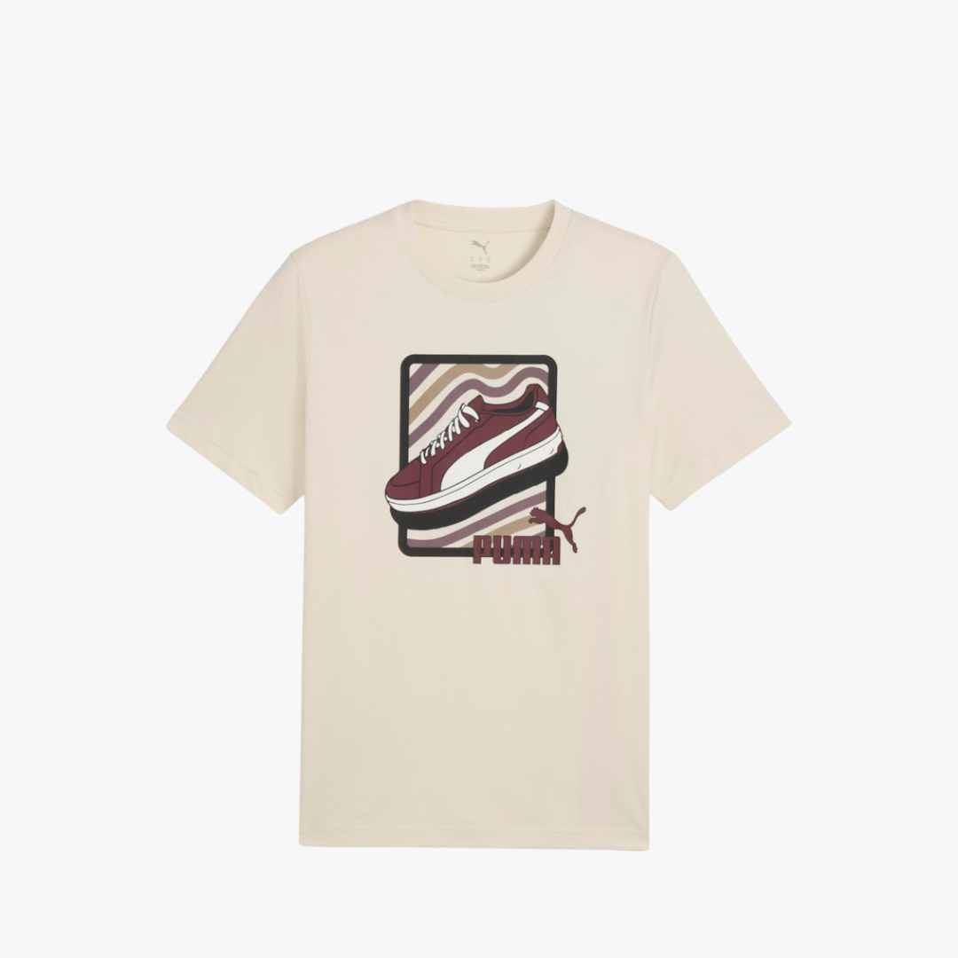 T-shirt GRAPHIC SNEAKER TEE Puma White 0