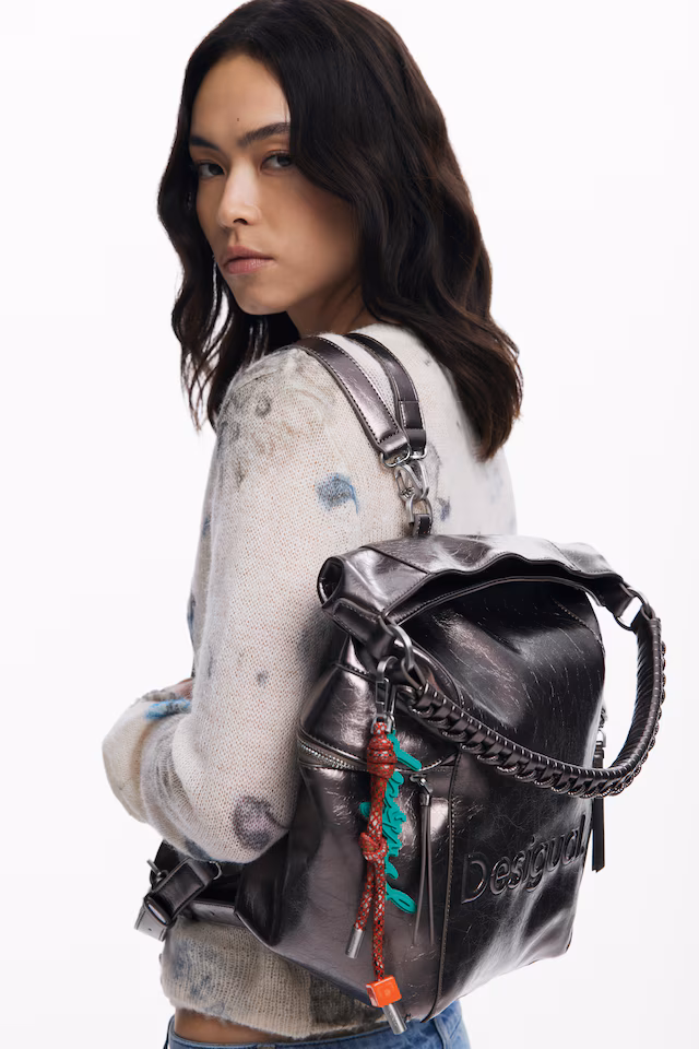 Mala ARICA DARK SILVER Desigual 3