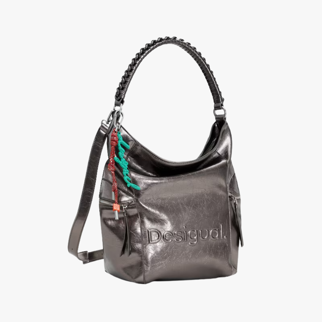 Mala ARICA DARK SILVER Desigual 0