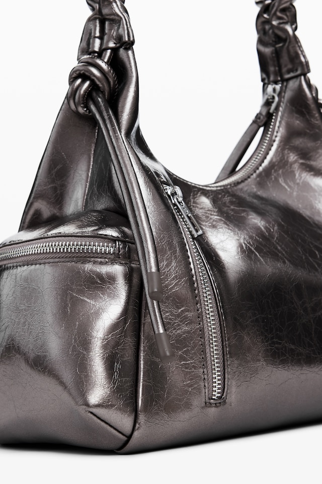 Mala MONTVILLE DARK SILVER Desigual 3