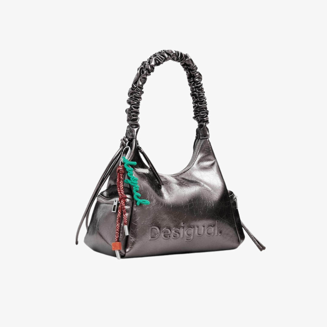 Mala MONTVILLE DARK SILVER Desigual 0