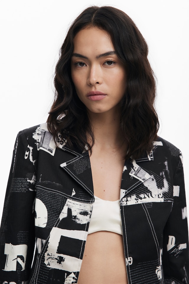 Blazer NEWSPAPER Desigual 0