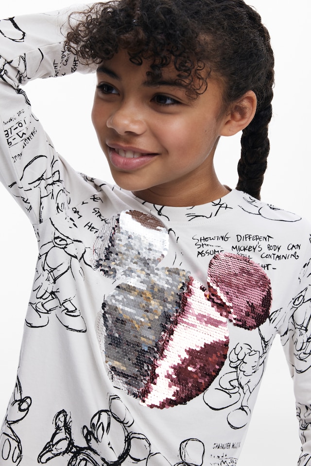 Camisola MICKEY SEQUINS Desigual 2