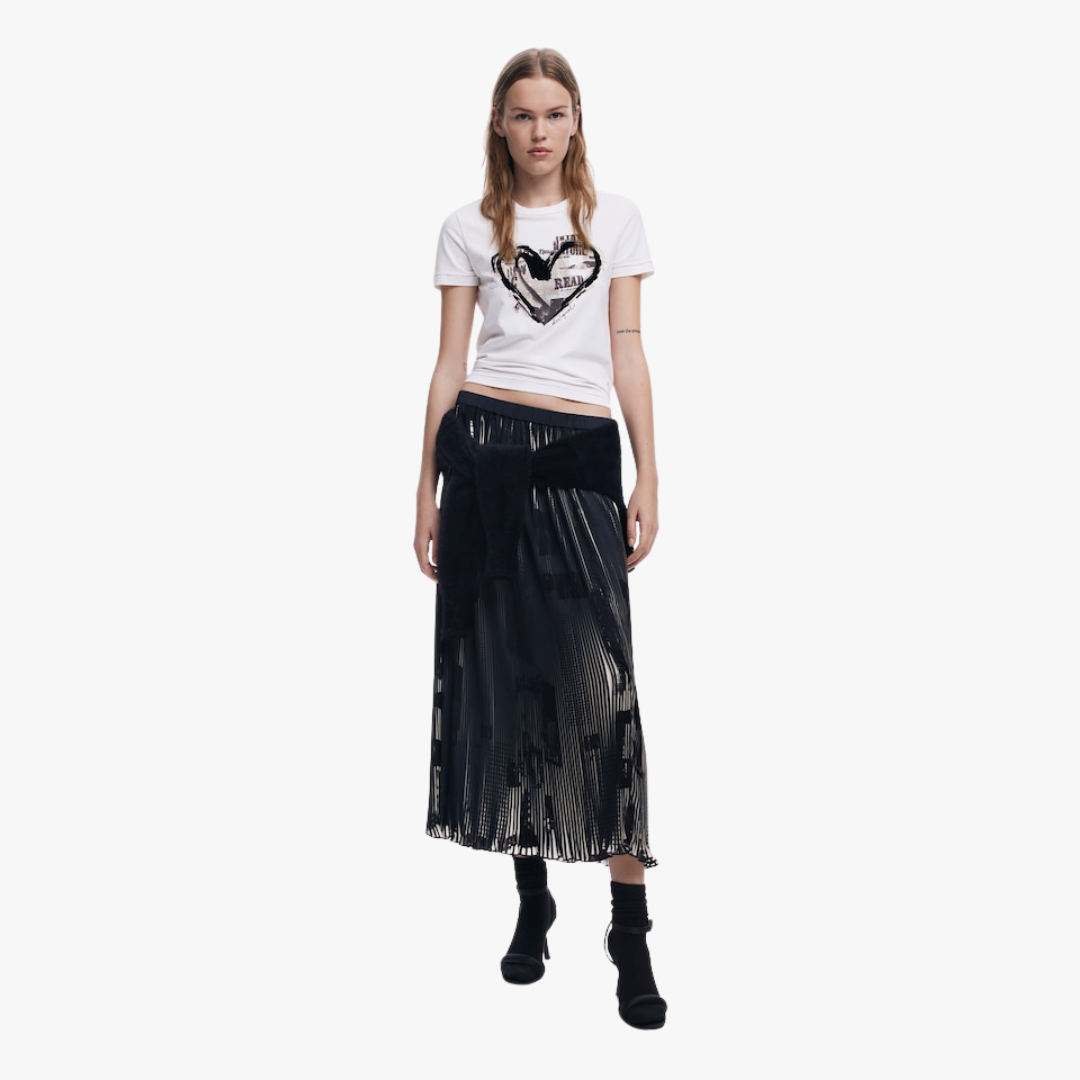 T-shirt LETTER CORE Desigual 0