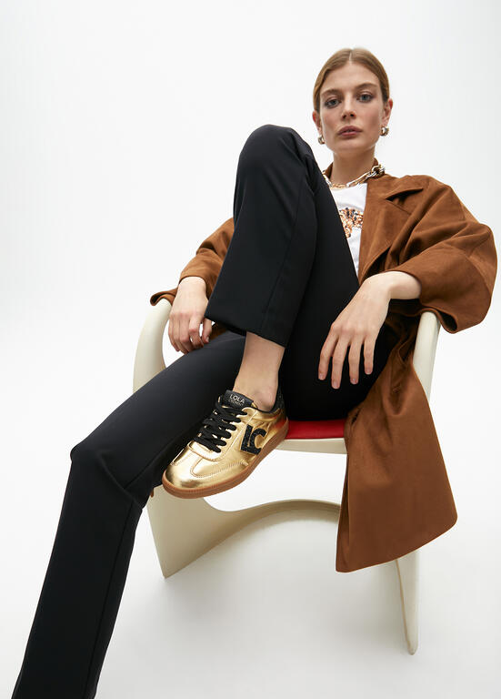 Sapatilha Dourada LOLACASADEMUNT  2