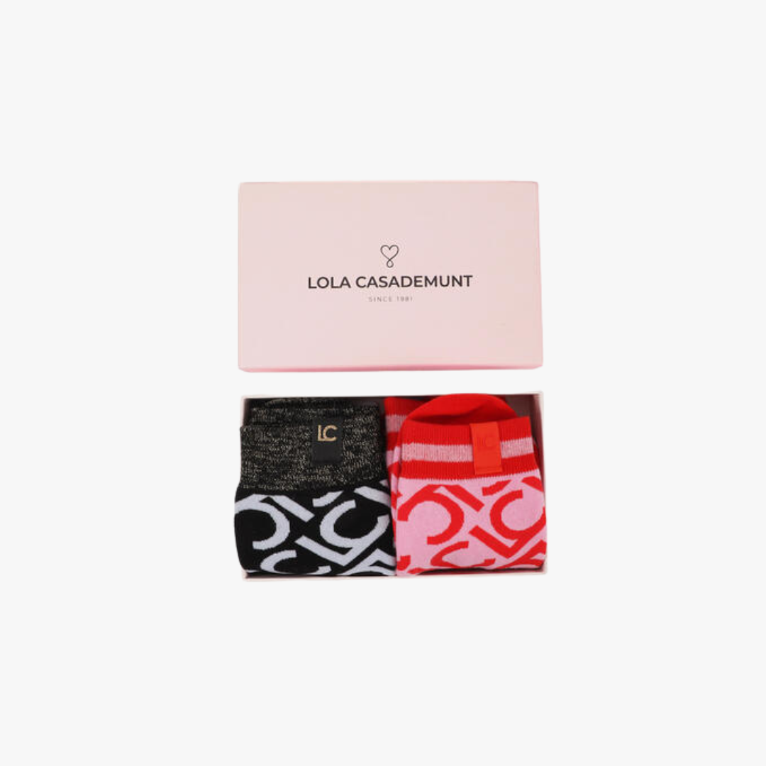 Pack de meias LOGOTIPADAS Lola Casademunt 0