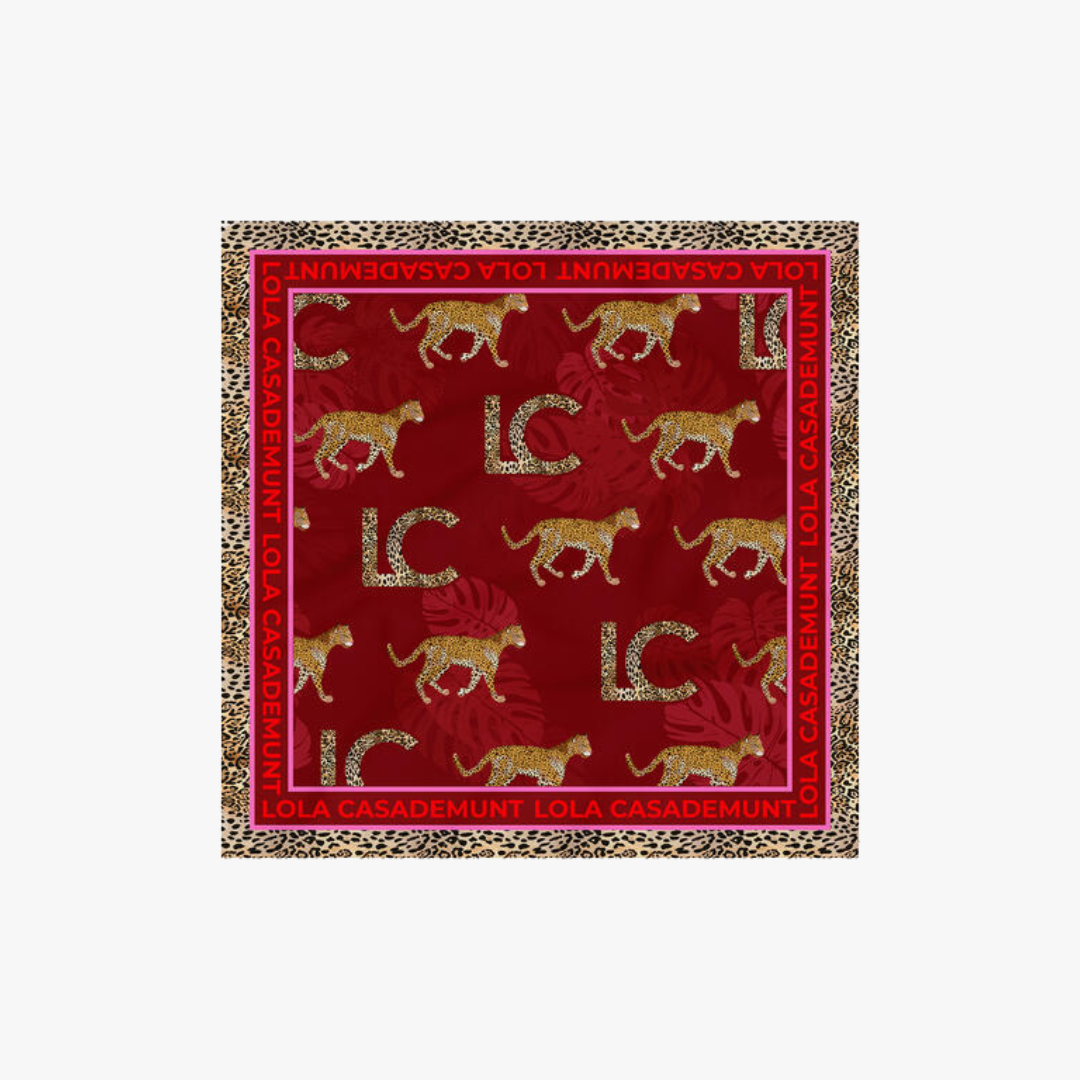 Lenço LEOPARDOS Lola Casademunt 0